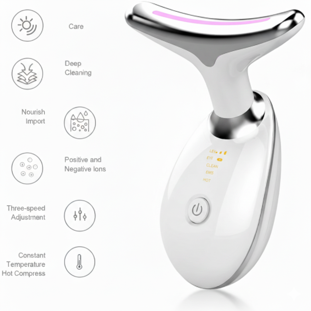 LED Face and Neck Massager